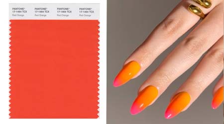 PANTONE 17-1464 Red Orange — Красный Оранжевый